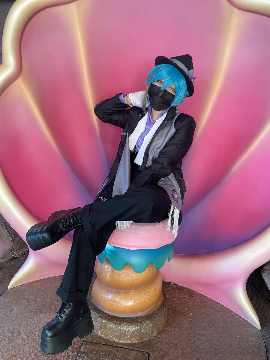 2EwCDFJ7mO47352's tweet photo. Twst/🦈
𝓜𝓮𝓻𝓶𝓪𝓲𝓭 𝑳𝒂𝒈𝒐𝒐𝒏
#Dハロツイステ仮装2026 
#Dハロ2026 https://t.co/BjHmZ2VA2v