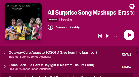 ivyxmarooon's tweet photo. si taylor fuera la mujer ambiciosa que se inventarion, tendriamos esta playlist en su perfil https://t.co/vZ1PbvftJ2