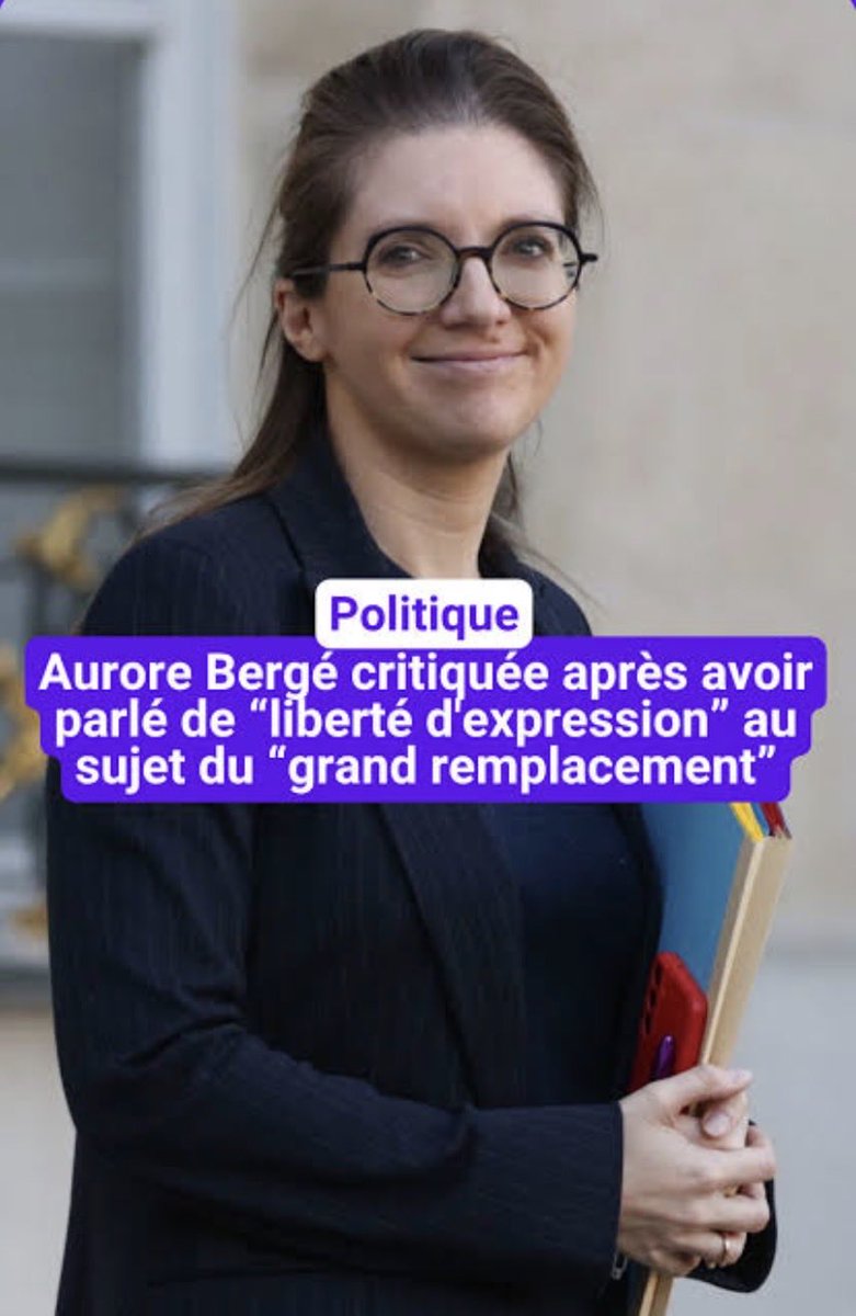 PierrickLVN's tweet photo. La même Aurore Bergé quelques semaines plus tôt. https://t.co/lRLAUBnHrx