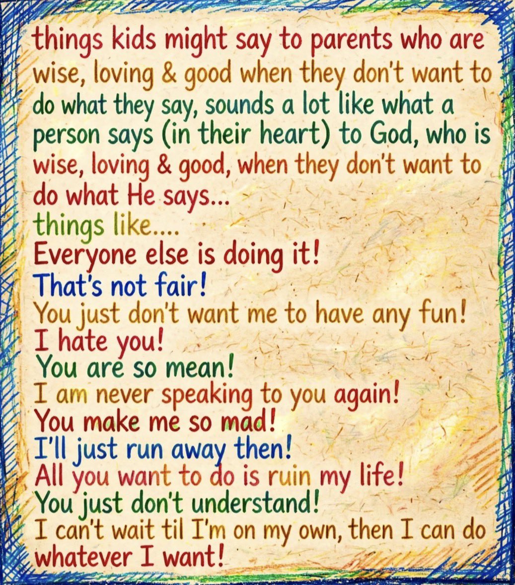 nowprayingnash's tweet photo. Loving, Heavenly Father knows what’s best.
Do as He says

#js #listen #learn #grow #HolyBible #GodsGrace #Godswisdom #foryou #believeit #ChristianFaith https://t.co/QpXMn93haj