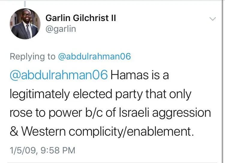 MIForward_Net's tweet photo. Should we really trust @garlin’s judgement on anything to do with the Middle East?

It’s not a surprise he’d think @AbdulElSayed’s ties to the Muslim Brotherhood “don’t matter.” https://t.co/w9QfadEof3