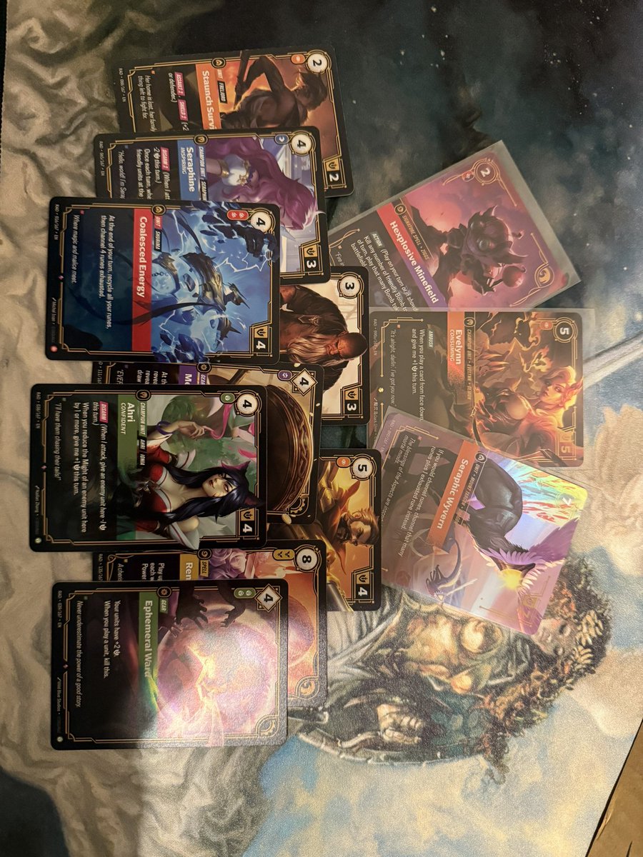 Shadowem's tweet photo. Time to share my hits!
Happy Release Day!
(more pictures in comments)
#RBRadiance #Riftbound https://t.co/tWCkmC1LLD