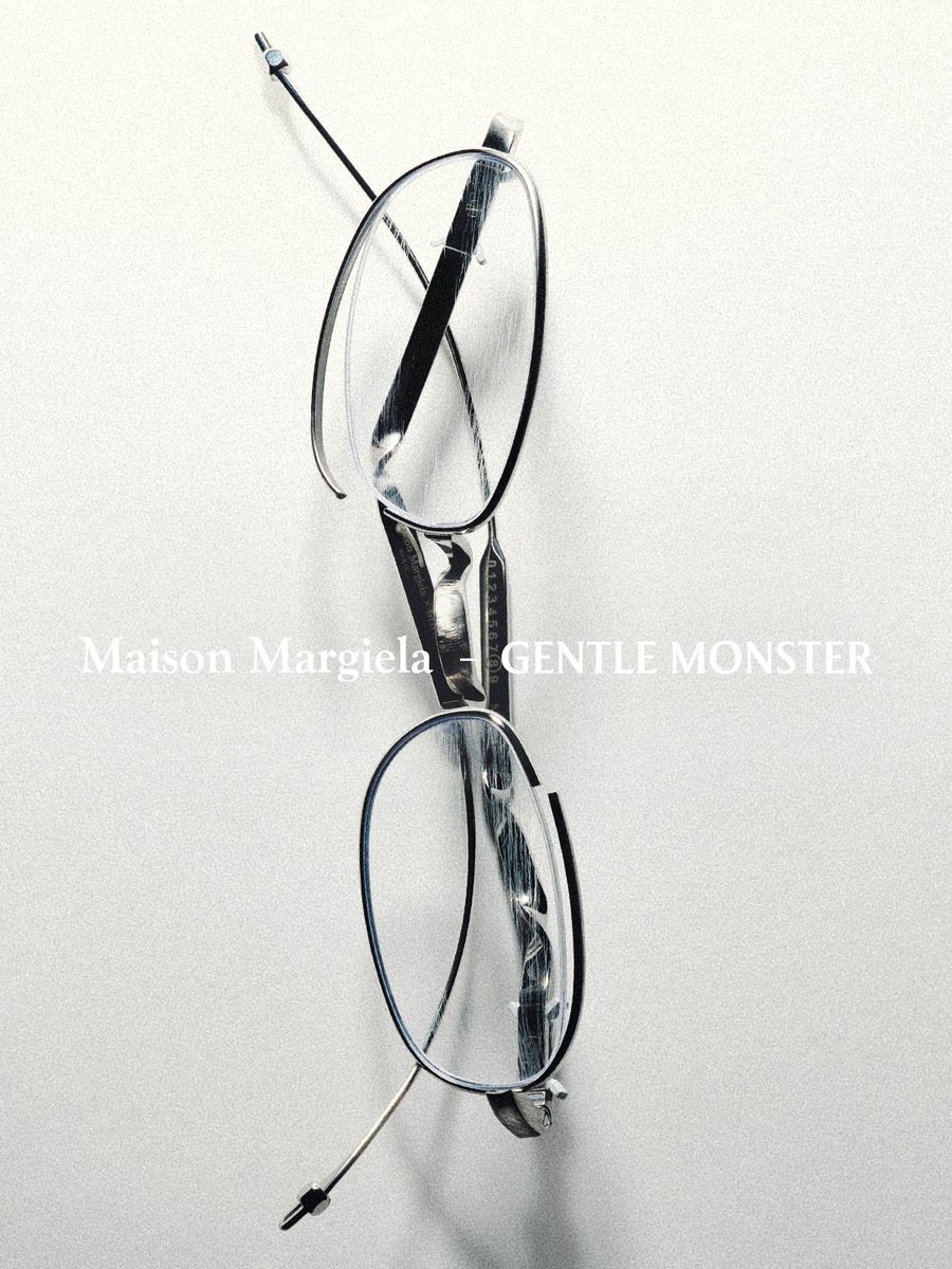 _GentleMonster_'s tweet photo. Maison Margiela x Gentle Monster fourth chapter. ⁣
 ⁣
Launching online and in Gentle Monster and Maison Margiela stores on 29 October. https://t.co/G9m4d3AgCS