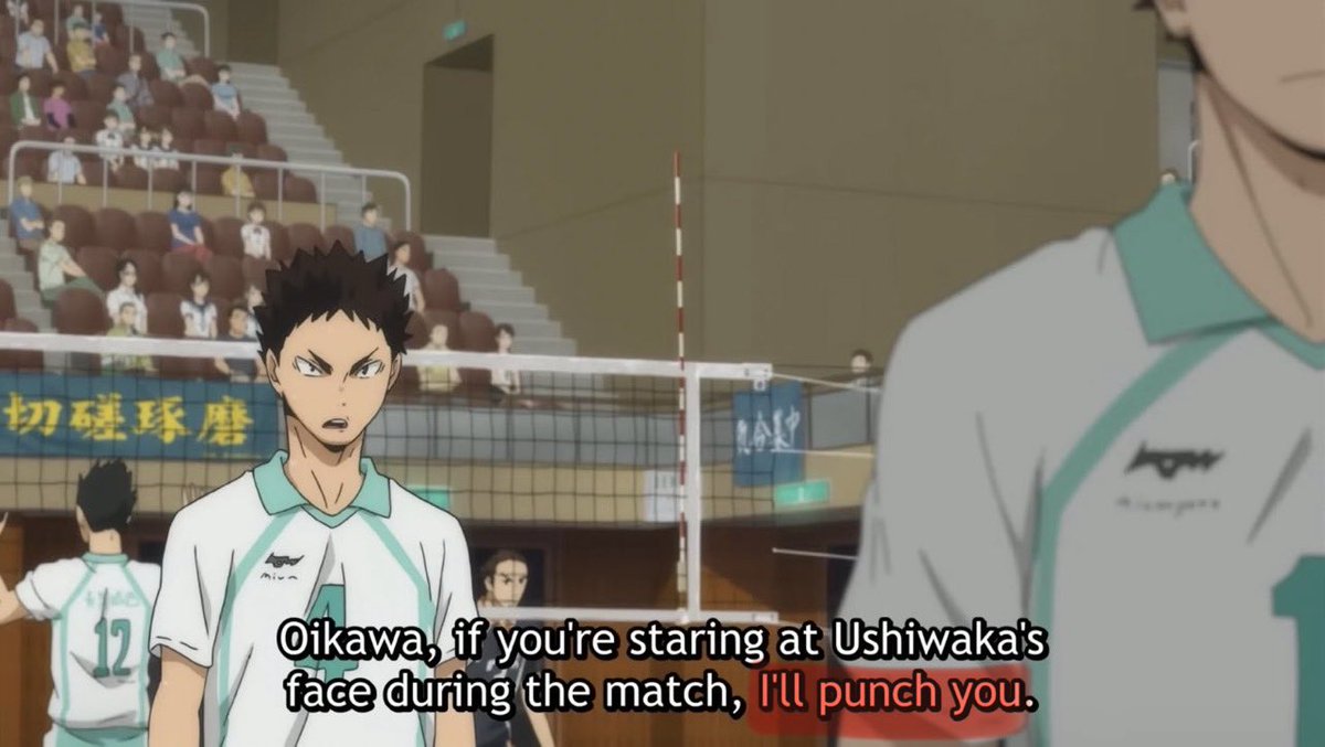 leiimiya's tweet photo. iwaizumi and his love language https://t.co/8HO3D6sK9K
