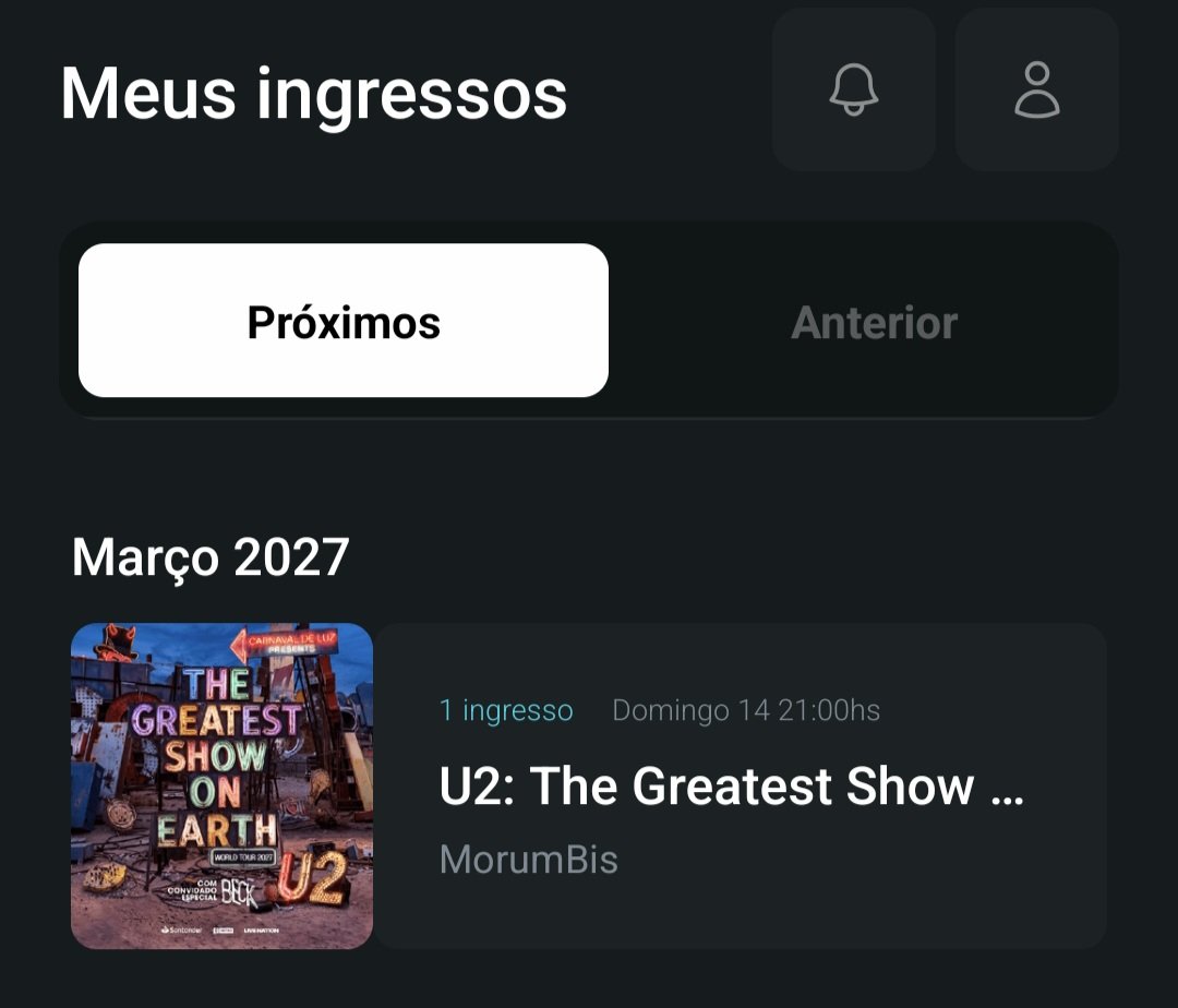 Lucas205305's tweet photo. Consegui, finalmente! Realização de um sonho ver o U2 de perto
#U2 https://t.co/dtwjf8C5D9
