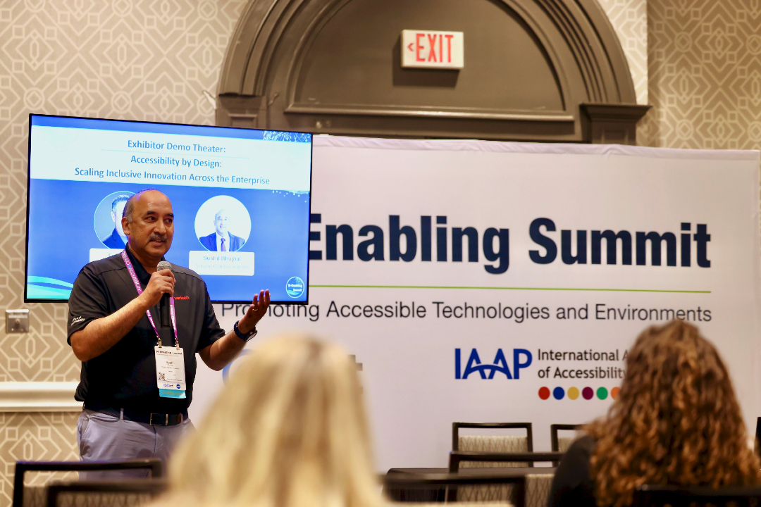 mEnablingSummit's tweet photo. The Demo Theater gave companies a space to showcase digital accessibility innovations, share new approaches, and put their solutions in front of an engaged audience.

If you attended, what accessibility innovations or solutions got your attention?

#mEnabling26 https://t.co/E7Om61vthm