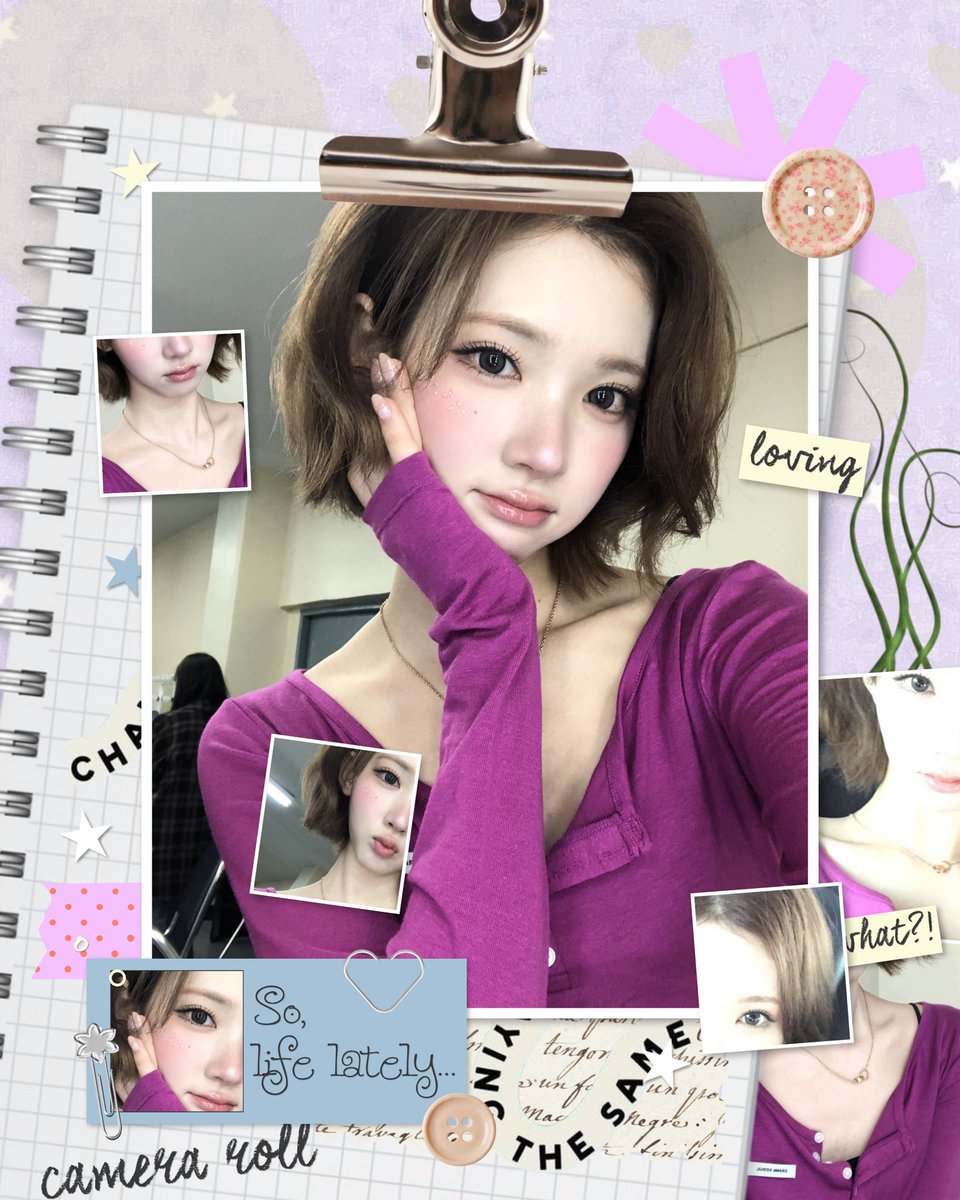cvhoijiwu's tweet photo. 🎀 ⭑ ๋࣭ ୨୧꯭     Rosy   cheeks,   twinkling   eyes,   berry   purple   mood   💜   Serving   pretty   looks   and   a   sprinkle   of   mischief,   that's  all  my own! https://t.co/ts7olADkEi