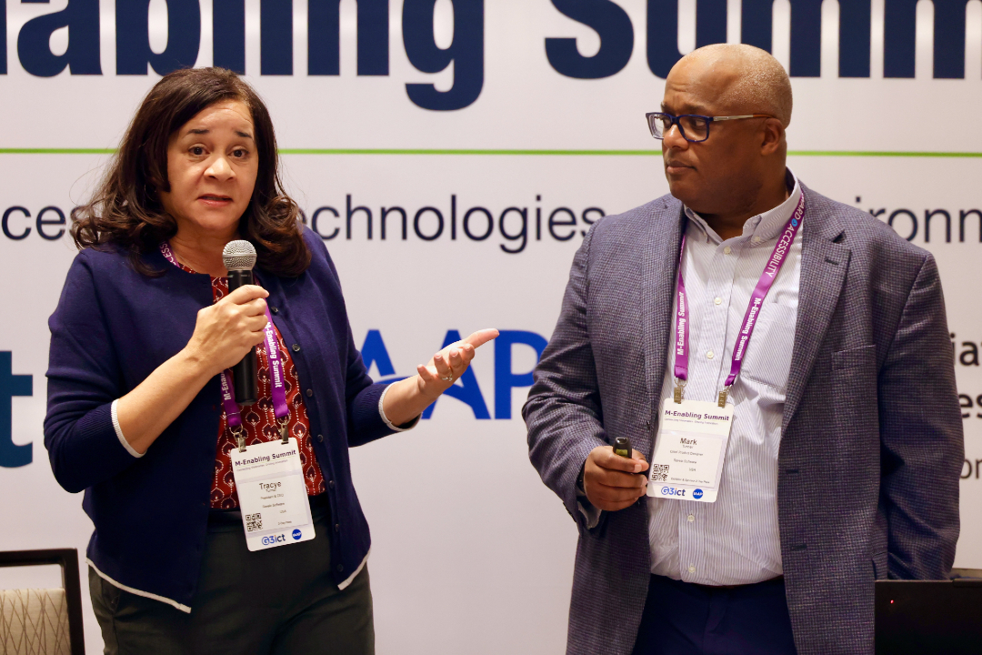 mEnablingSummit's tweet photo. The Demo Theater gave companies a space to showcase digital accessibility innovations, share new approaches, and put their solutions in front of an engaged audience.

If you attended, what accessibility innovations or solutions got your attention?

#mEnabling26 https://t.co/E7Om61vthm