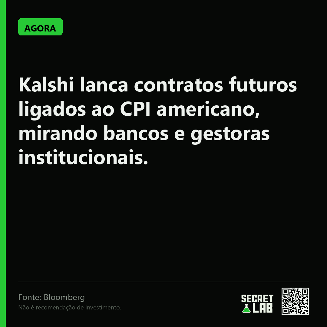 criptomemebr's tweet photo. Kalshi quer virar termometro oficial da inflacao em Wall Street

Kalshi lanca contratos futuros ligados ao CPI americano, mirando bancos e gestoras institucionais.

Mercado de apostas virando ferramenta de hedge financeiro. Isso legitima ou banaliza o produto?

(Bloomberg) https://t.co/eSwgHzUztn