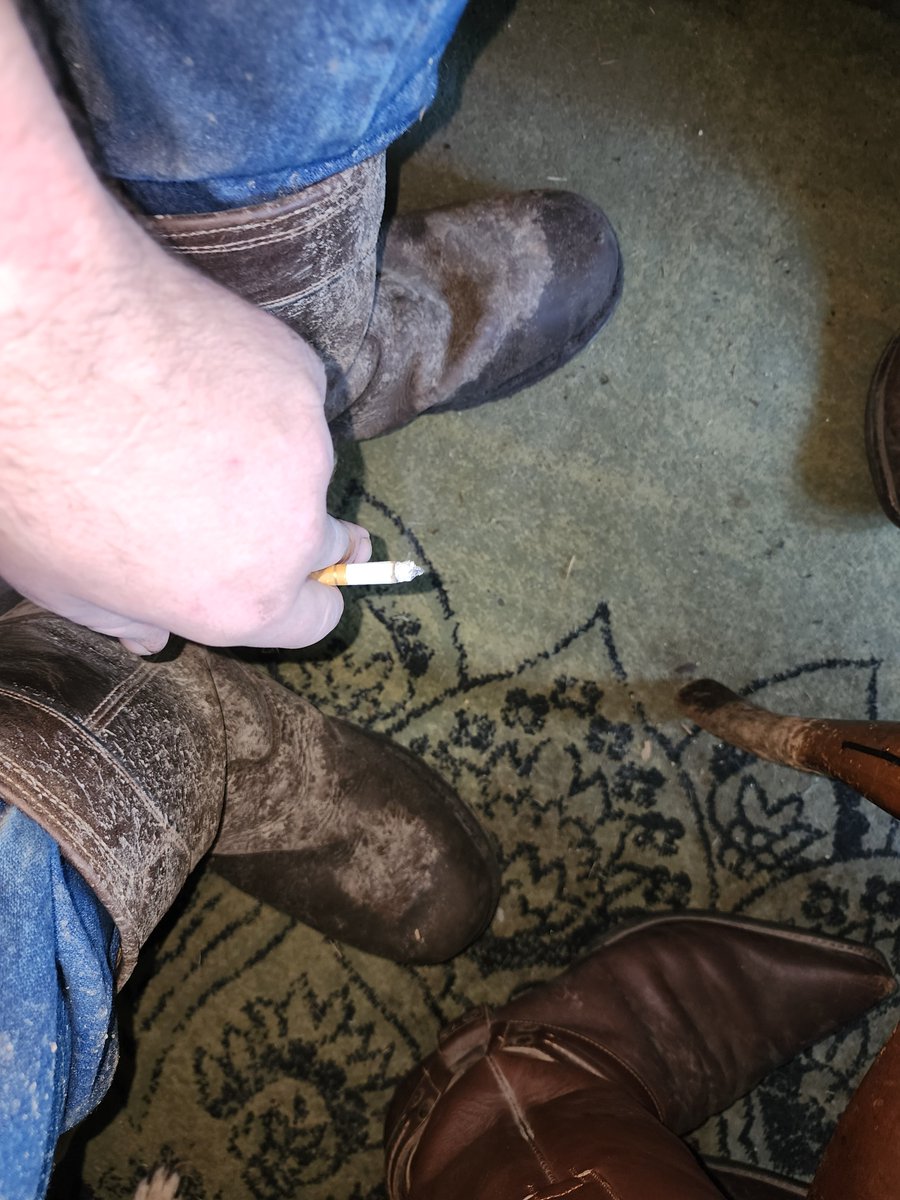 BootguyL's tweet photo. After leveling ground, and building a dog house, these bad boys reek! Who's looking for some seasoned 14s? Going out to mow the yard with em, in the same socks. https://t.co/sB9Xyb3LWy