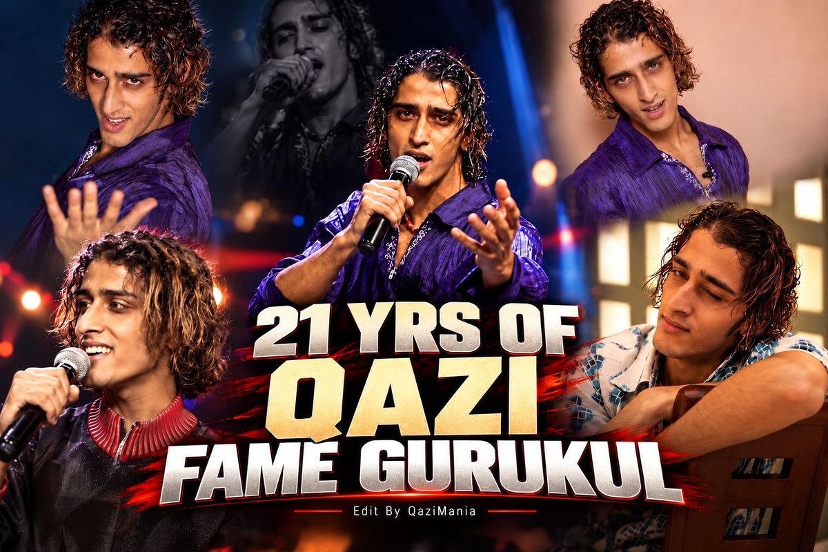 AtifaAniza51259's tweet photo. Qazi Touqeer success in Fame Gurukul, and his determination is helping him navigate Bigg Boss. His journey reminds us that confidence and dignity can go hand in hand.

21 YRS OF QAZI FAME GURUKUL
#QaziTouqeer https://t.co/5y7r1sFTuN