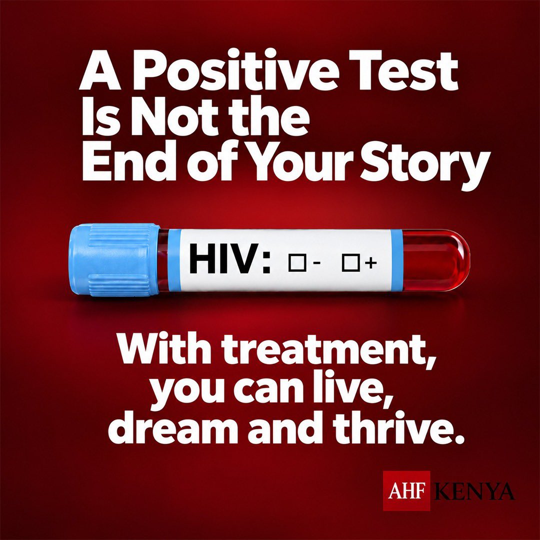 kajuju_nthiana's tweet photo. Treatment keeps people healthy. Compassion helps create communities where everyone can seek care without fear. Let’s fight HIV and end the stigma surrounding it

#TreatmentIsLife

Effective Treatment Saves lives

@ahfkenya 
@AHFcares 
@ahfafrica 
@AYARHEP_KENYA 
@ypluskenya https://t.co/0WqHhDryKq