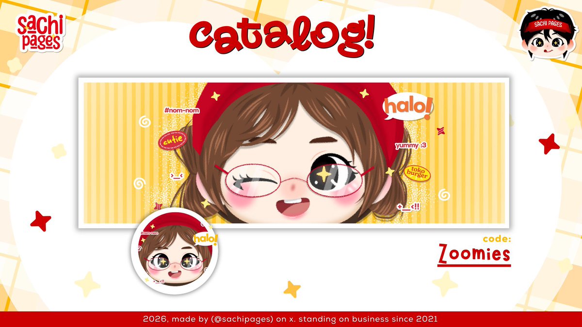 sachipages's tweet photo. 𐔌🍟 𐦯   any interaction will be appreciated !

halo!   . .   aku  open  req  untuk  catalog  
layout  berikut  ini  (  >___ O  !! )  . .  form  
&amp;  tnc  ada  di -  bio  aku  ꒱ 📮  feel  free  
to  dm  me  if  you’r   interested  >___<  ! 

tags :: #bealanja https://t.co/36NI7tN9bR