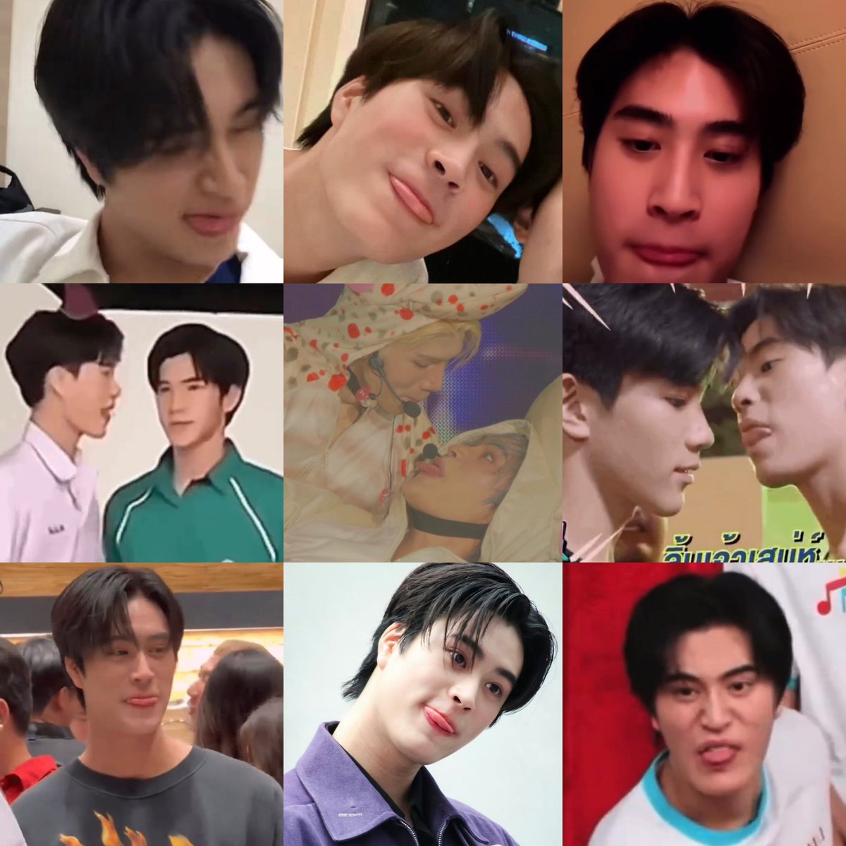 bookermiumiuu's tweet photo. 🐭：P you've never seen him like this on camera right?
🐭：He looked like a lizard behind the camera 5555555🦎😛😛😛

FOURTH LIVE WITH GALA
#GalaCamilleXFourth #Geminifourth https://t.co/bvO0hd39zq