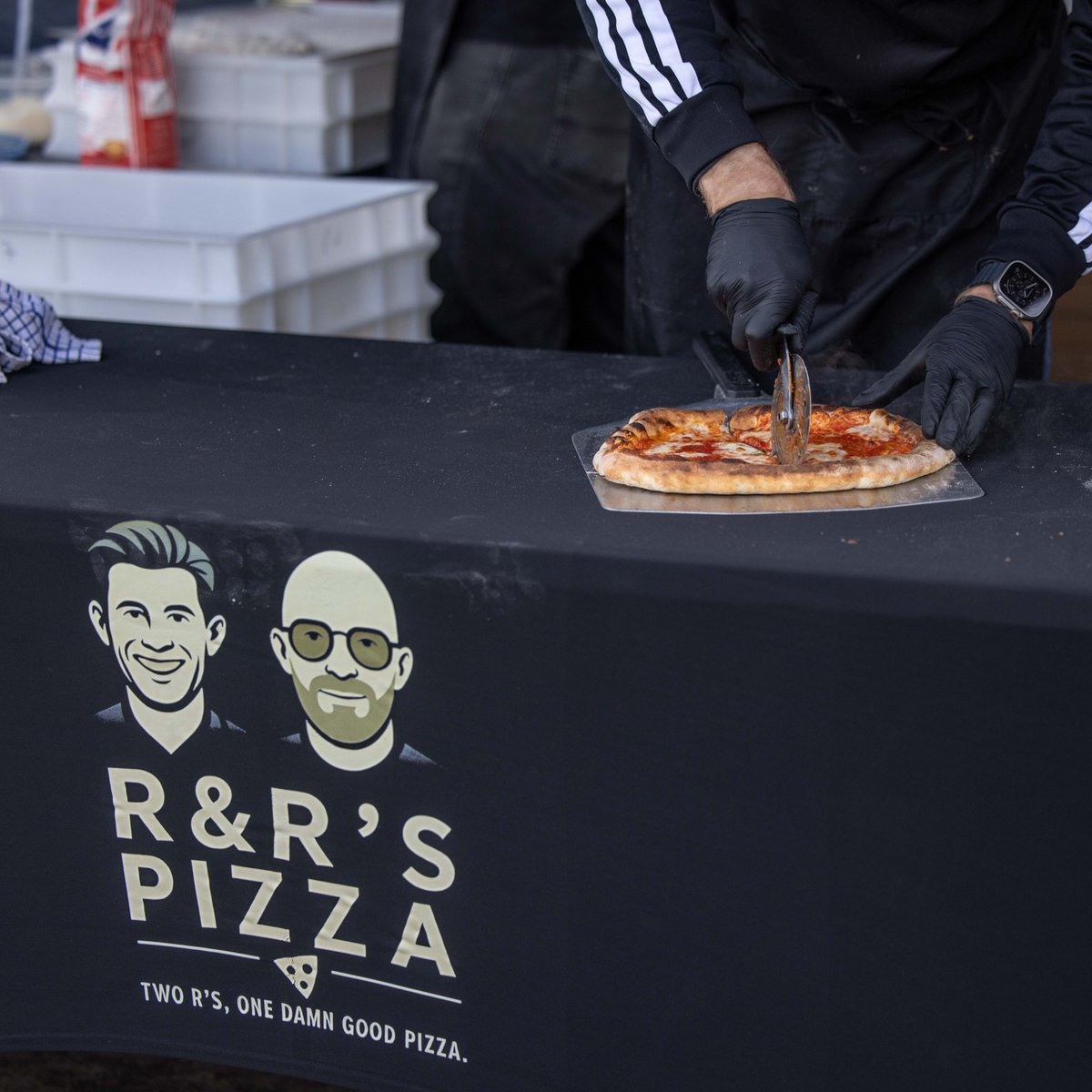 StevenageFC's tweet photo. On the menu outside the North Stand tomorrow afternoon! 😋

Make sure to head over to R&amp;R's Pizza stall ahead of kick-off &amp; treat yourself to a slice. 🍕 https://t.co/CRHjgW4R4d
