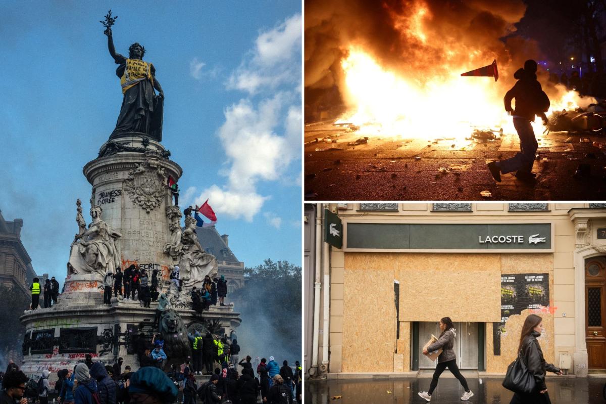 nypost's tweet photo. Paris to shut down the Louvre, other tourist attractions over fears of violent Saturday protests https://t.co/6sR2jHkw0n https://t.co/1i3craZTkv