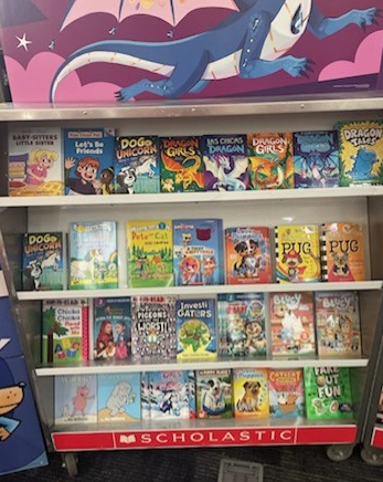 Mata_Library's tweet photo. Our Book Fair opens today! Come see us in the library. @mataeagles #matareads https://t.co/SdRGF9rqFR