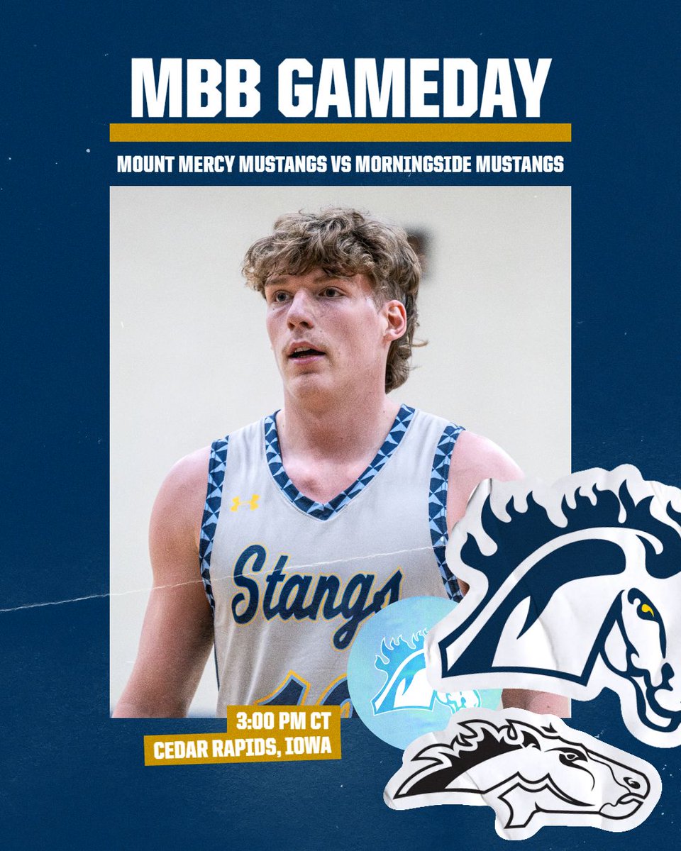 Go_Mustangs's tweet photo. MBB | It's game day!
🆚 Morningside
📍 Hennessey Rec Center
⏰ 3 p.m.
#MMUmbb https://t.co/6HdK4v7vb2