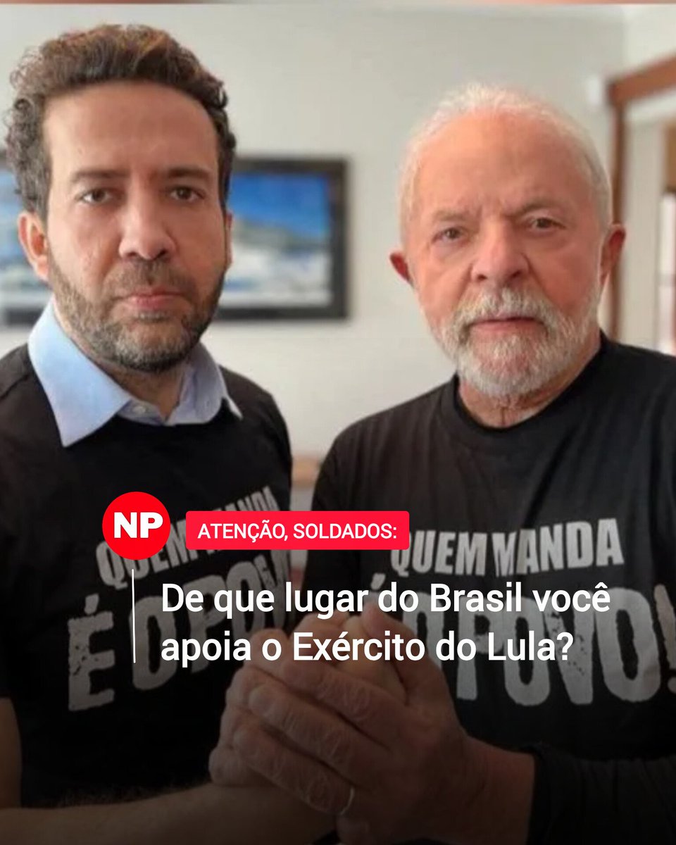 NP__Oficial's tweet photo. Apresente-se

#KassioNunesContraADemocracia 
#CensuraNaoTSE https://t.co/RzZKoW3gtb