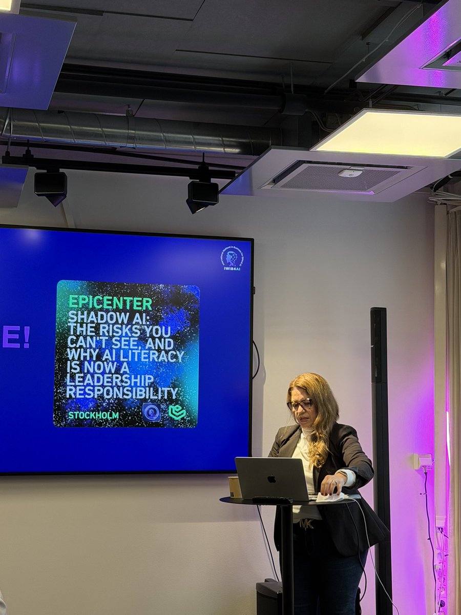 alienroom's tweet photo. Shadow AI: The Risks You Can’t See

Artificial intelligence is becoming part of everyday business operations, but what happens when employees use AI tools without their organization’s knowledge or approval?

📅 Date: October 23, 2026
📍 Location: Epicenter, Stockholm, Sweden https://t.co/pxTb9zhpOw