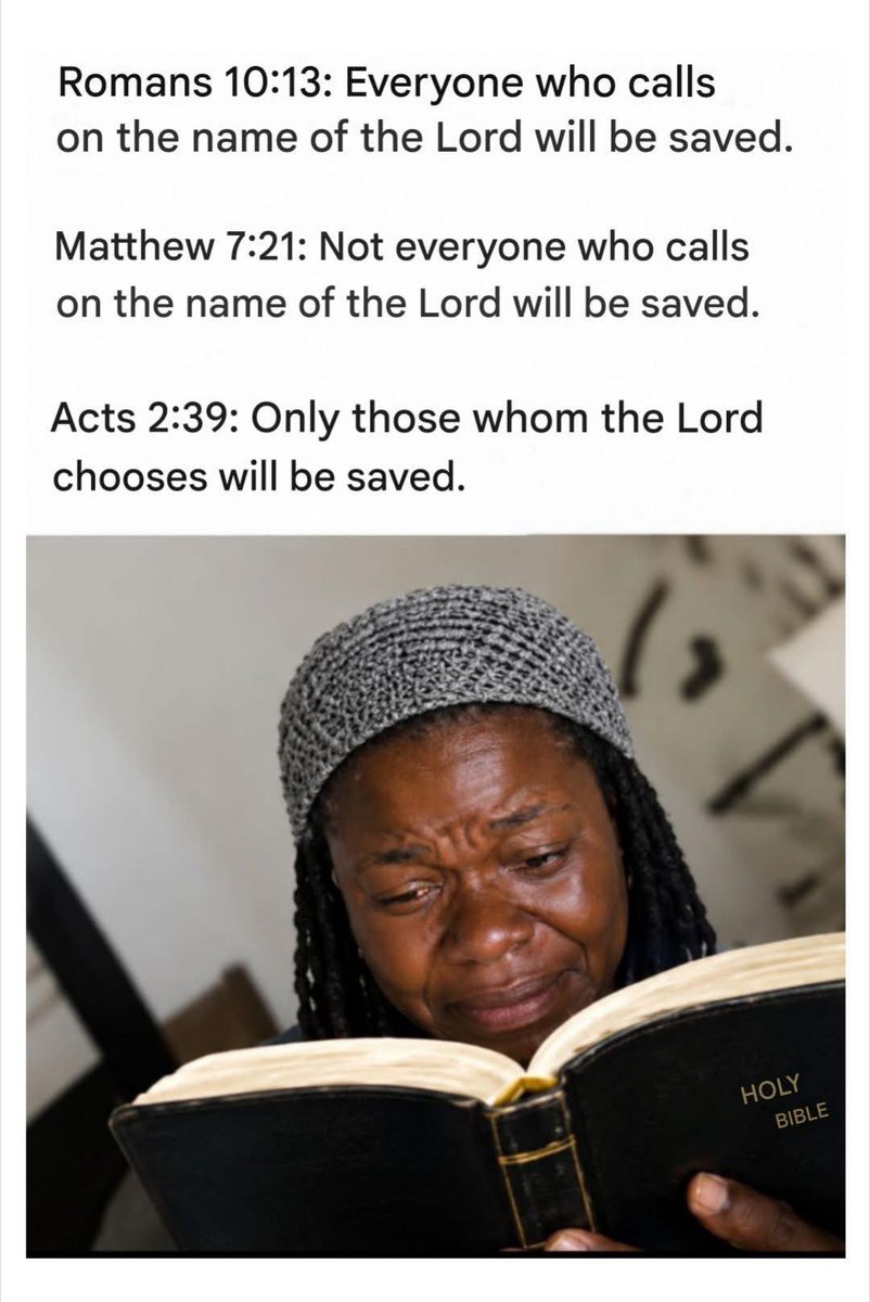 D_Preacher_1's tweet photo. I thought Christians said the Bible has no contradictions. 

So why does it contradict itself? 🙄🤔 https://t.co/GXVMAMdJZm