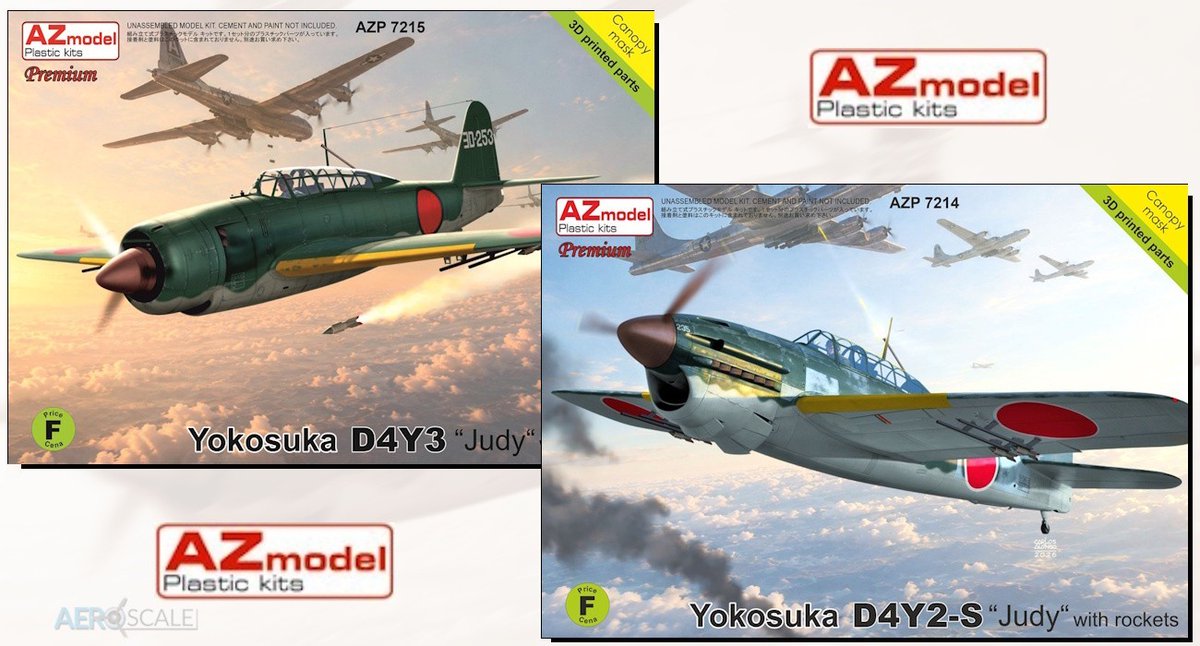 KitMakerNetwork's tweet photo. Yokosuka D4Y2/3 Judy With Rockets dlvr.​it/TW2Gb4 https://t.co/JxAYew6zlv