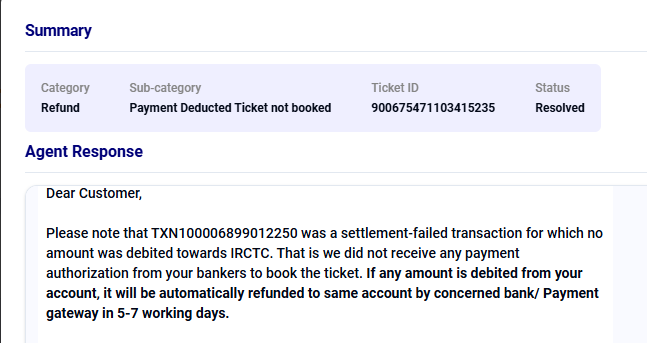 Sys2116's tweet photo. @IRCTCofficial @tourismgoi @MinOfCultureGoI @incredibleindia @mygovindia its been 15 days ... refund not credited https://t.co/8SXrB0S42Z