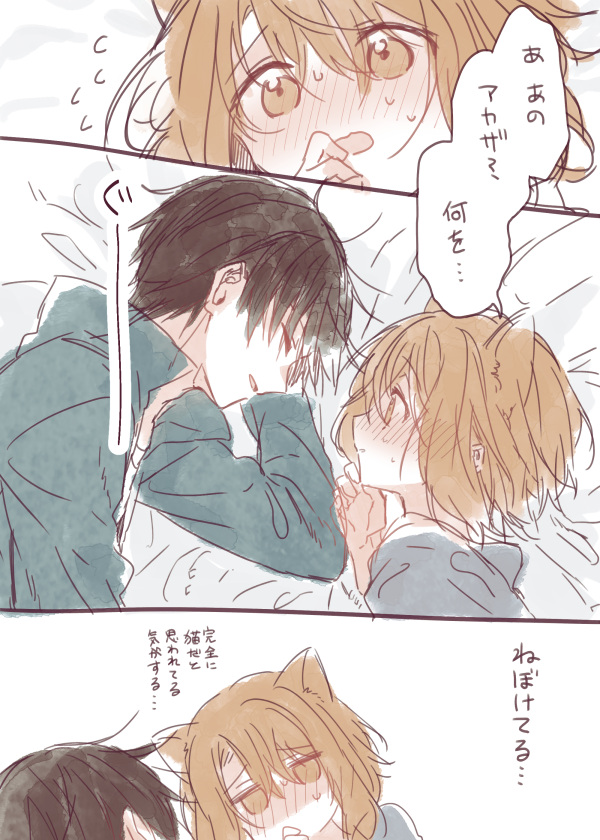 trig12ger's tweet photo. ネコミミ生やしがちですね https://t.co/CfggN4vQQz