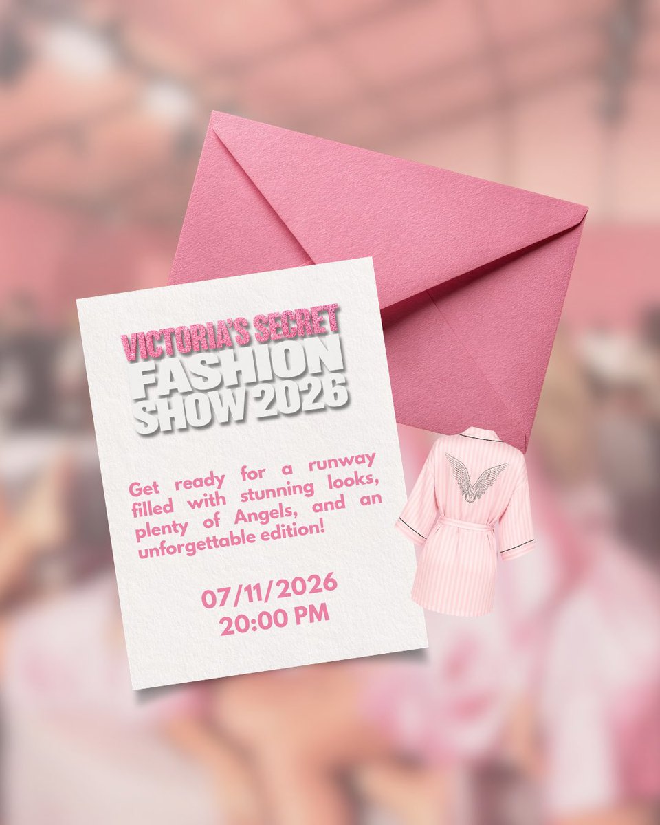 vsinrp's tweet photo. ⠀
⠀ ˓ ` 𝚅𝙸𝙲𝚃𝙾𝚁𝙸𝙰’𝚂 𝚂𝙴𝙲𝚁𝙴𝚃  —  𝖭𝖮𝖳𝖤𝖲 _ 🪽⌟
⠀⠀The Angels House 𓍼 FASHION SHOW
‌⠀
Get ready for a runway filled with stunning looks, plenty of Angels, and an unforgettable edition! 🪽

⠀⠀⠀⠀⠀⠀⠀⠀07/10/2026 
⠀ https://t.co/A7CPZL2LrK