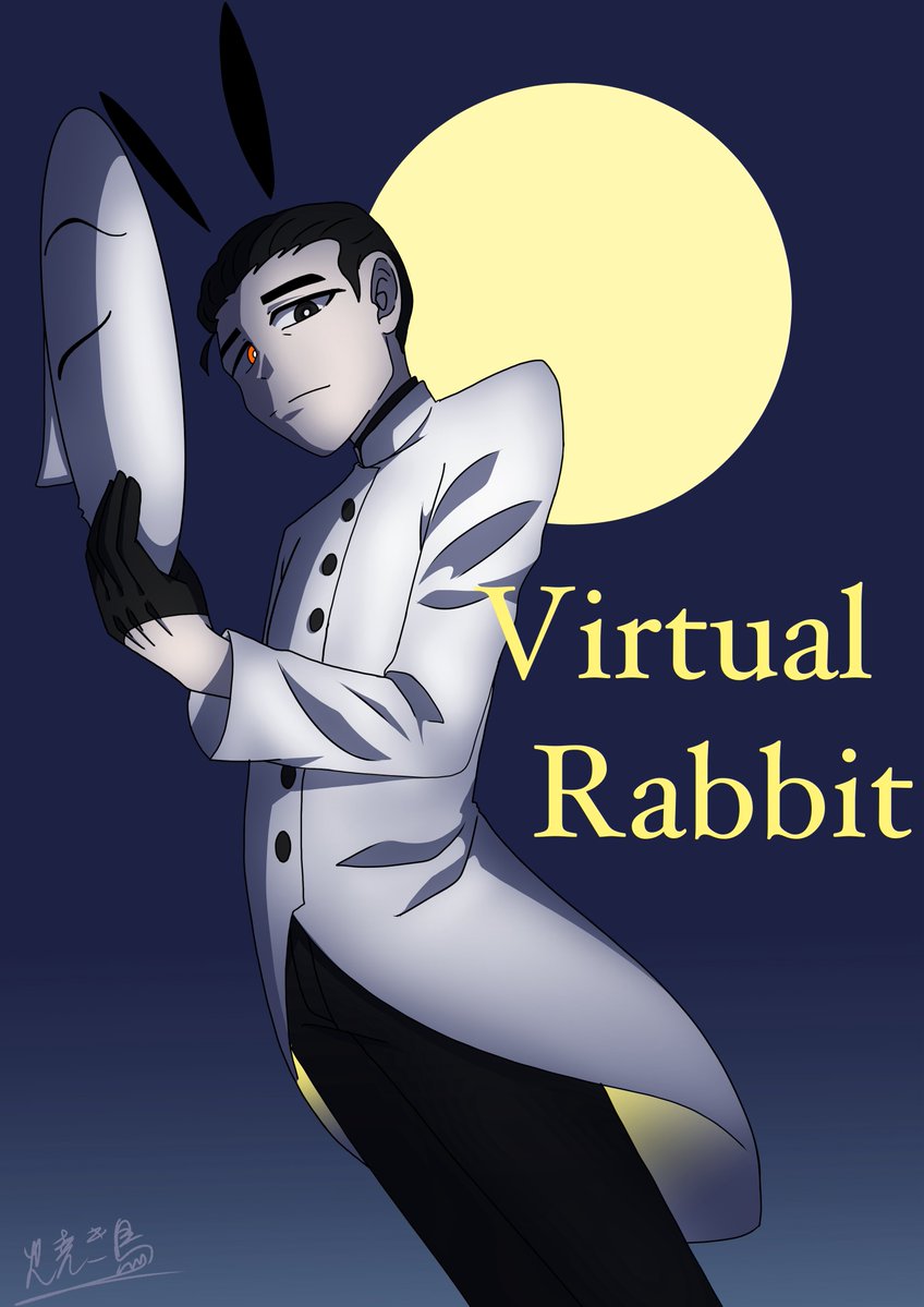 taremomo643's tweet photo. 23日目Virtual Rabbit（ヴァーチュアルラビット）
#平P版Inktober https://t.co/ay869M33G7