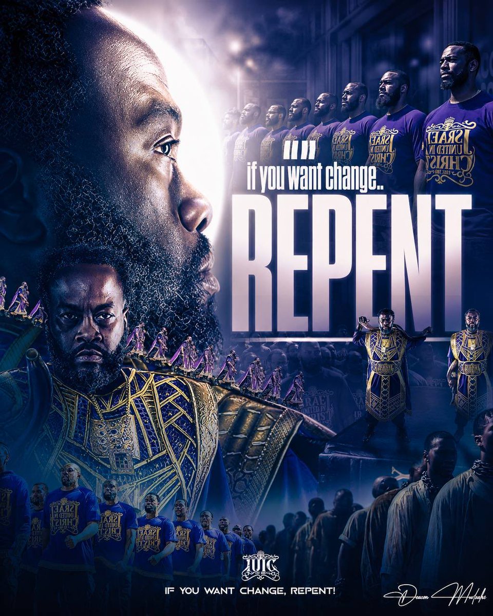 iuicalbanyny's tweet photo. “If you want change repent.”
#DailyBread #BibleVisuals #Bible #Scriptures #IUIC #Israelites https://t.co/WxbT8XTyGW