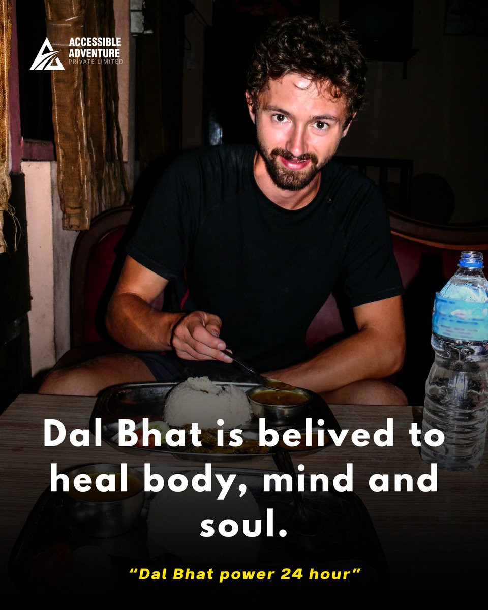 Accessible2012's tweet photo. Dal Bhat power 24 hour. https://t.co/vTT9iFYHgY