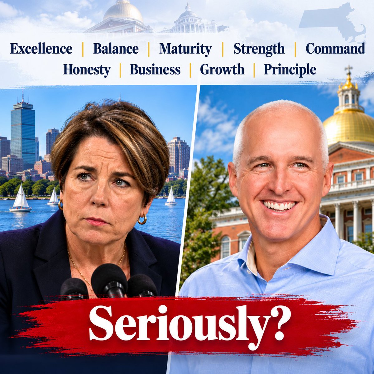 boston_sense's tweet photo. People ask why I’m so passionate to elect @mikeminoguema. 

A. Mike is 100% right leader for MA. Huge opportunity for our state. Not sure I’ve ever seen a bigger gap in competence & command between 2 candidates.

B. Guilt. 61-year old Gen X who paid little attention to MA politics in my 40’s & 50’s. And here we are. Far left radicals running our state, masquerading as Democrats. 

Like normal Gen X & Boomers, I was hyperfocused on fam & career. I thought, “@massdems just harmless idealists. MA to big a machine for them to wreck.” 

What a dope I was. Not too late to make an impact is my mantra. 

#mapoli #bospoli #magov