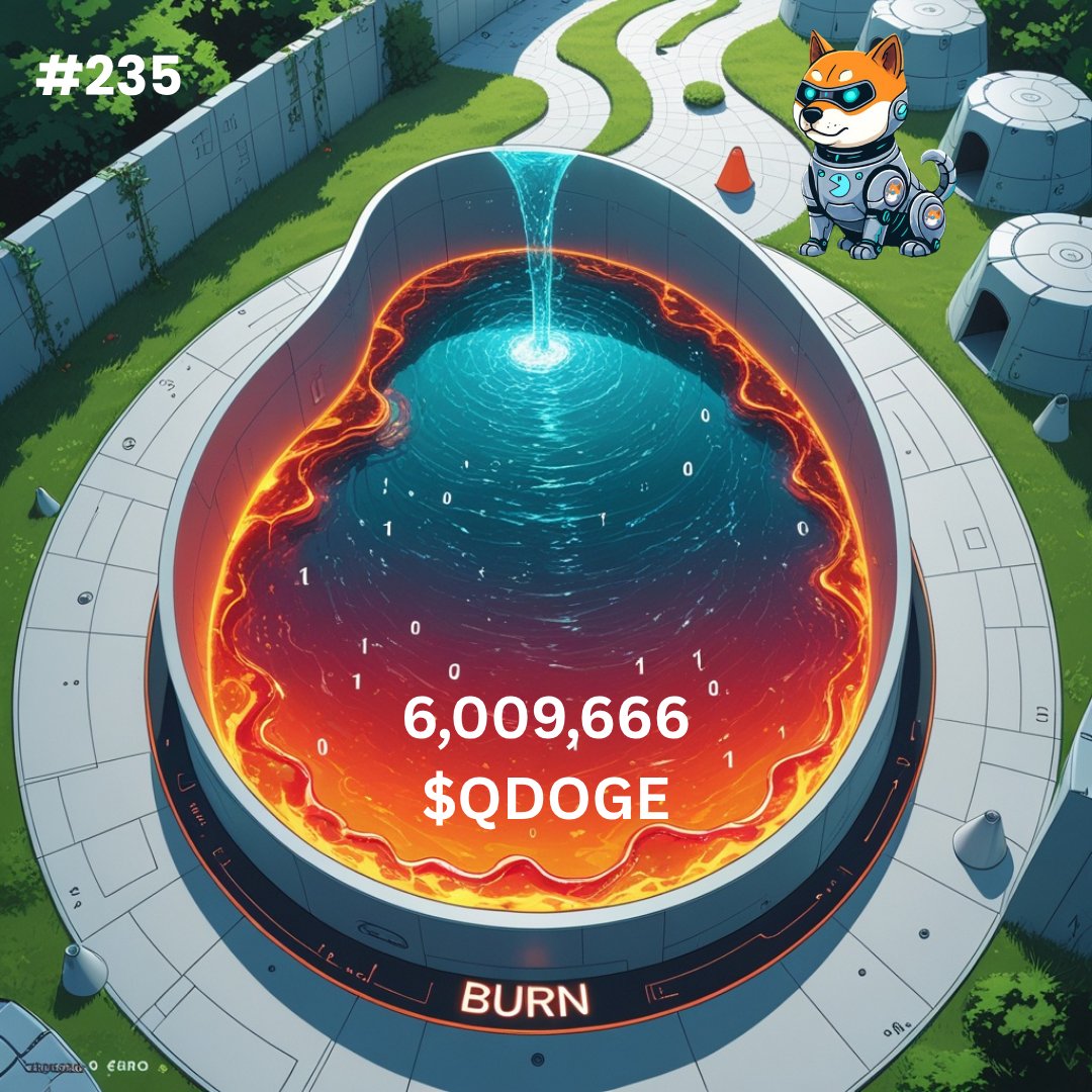 QDogeOnQubic's tweet photo. The burning mechanism continues.
This time, 6,009,666 $QDoge were permanently burned.

🎯 This amount comes from the unfilled allocation of the Epoch 235 Kennel Club.

➡️ Join the QDoge community and receive weekly airdrops if you qualify.

⁉️Have questions? Come to our Discord!
🏠: https://t.co/mto1CcQmdv

#QDoge on #Qubic