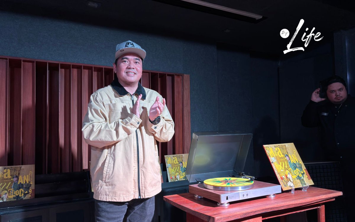 tribunephl's tweet photo. Gloc-9’s first vinyl release, “Mga Ani ni Gloc-9,” is now officially available in vinyl shops. The record features a collection of his songs released under Sony Music Philippines, Universal Records, and Star Music. | Sarah Silva
#DailyTribune #TribuneLife #Gloc9 https://t.co/TC84xarWOE
