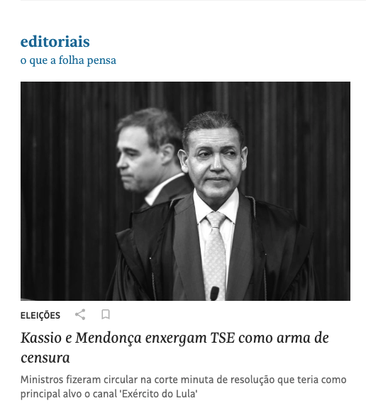 rodolfoprado's tweet photo. 🚨🚨SINAL VERMELHO - GOLPE EM CURSO 🚨🚨Quando até os editoriais da Folha e do Estadão convergem no alerta sobre o "espírito censório" no TSE, o sinal vermelho para a democracia já passou do limite.  
A lógica de uma eleição livre é elementar: 
Juiz aplica a regra estabelecida; não altera o regulamento às vésperas da votação.   
Bloquear canais legítimos de comunicação política no WhatsApp trata o eleitor como incapaz de decidir por conta própria.   
O TSE é uma instituição de Estado para garantir a lisura do pleito, não o dono do debate público.
Não interfiram no jogo democrático. 
CENSURA nunca mais!🔁 
Dê RT se você defende a liberdade de expressão e quer um processo eleitoral sem tutela!