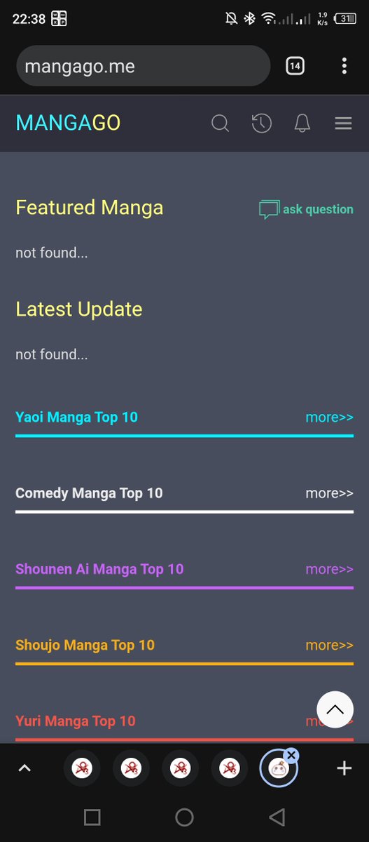 gaysarepog's tweet photo. Y'all is just my mangago site? Because i might actually crash out https://t.co/3faJCTQh8a