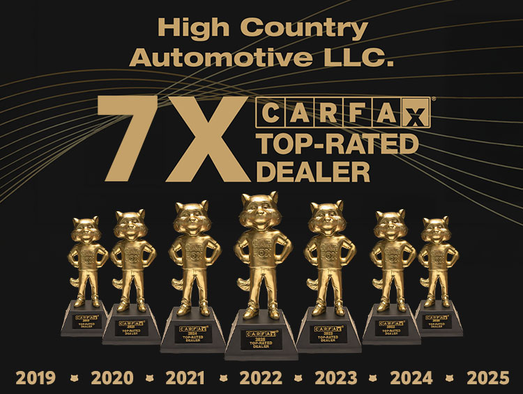 HighCountryAuto's tweet photo. We are now a 7x CARFAX Top-Rated Automotive Dealer! https://t.co/92swht6NrY https://t.co/5go4mwZKlm