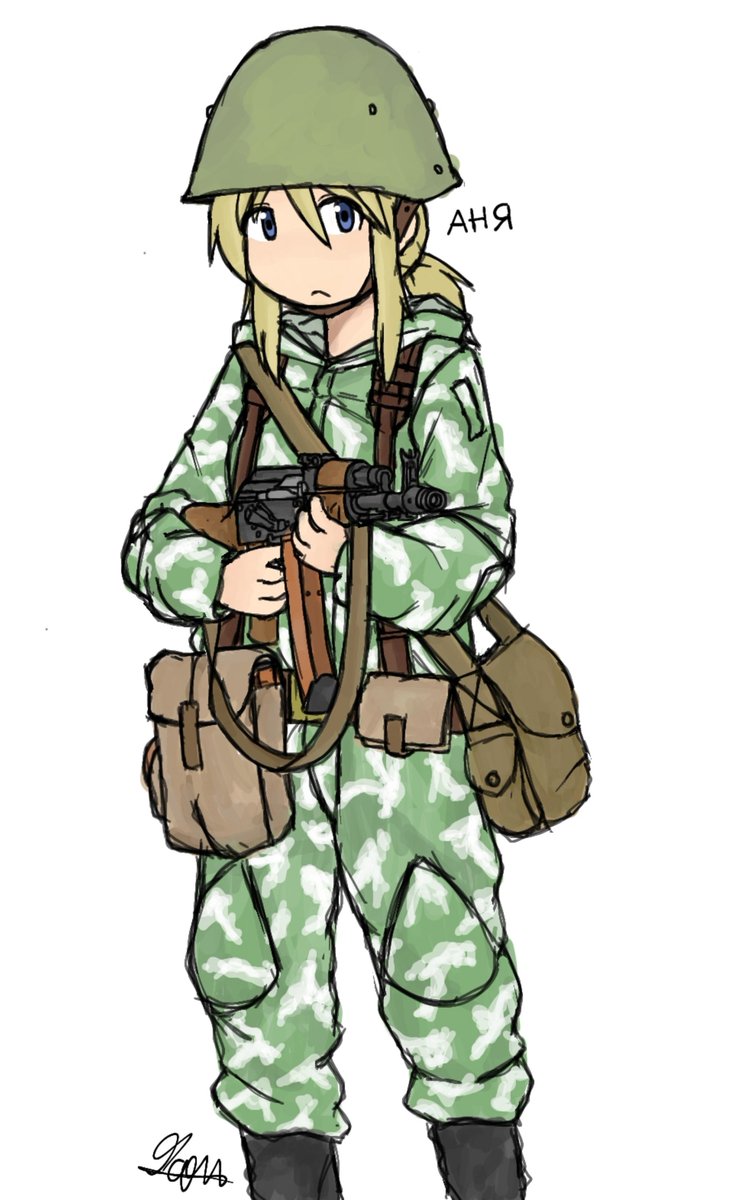 _pogan's tweet photo. Motostrelki-chan https://t.co/yLDLihWJFm