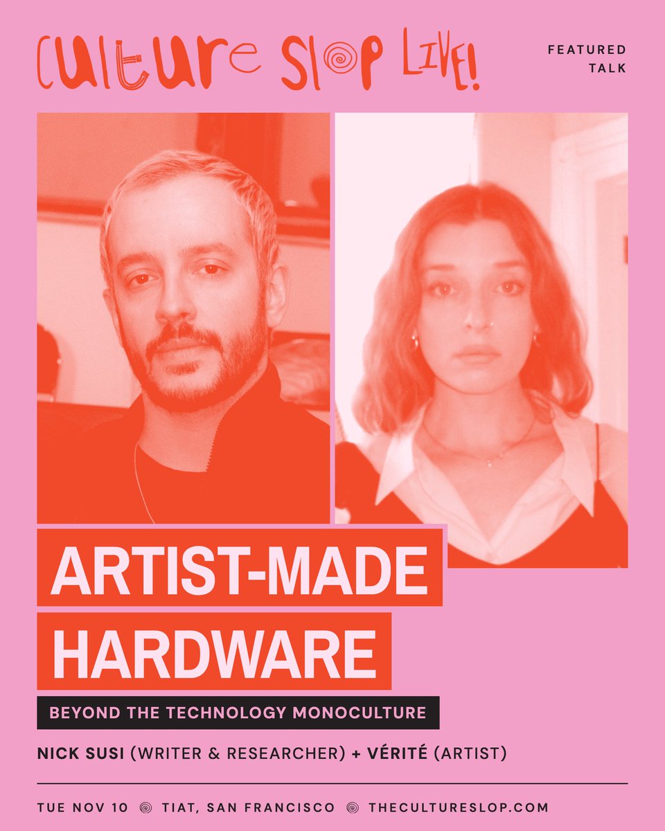 nicksusi's tweet photo. SF friends - @verite and I are coming out of creative hibernation to give a preview of some new unreleased work

https://t.co/gQj7BjgfMq https://t.co/z1ueG8SJKk