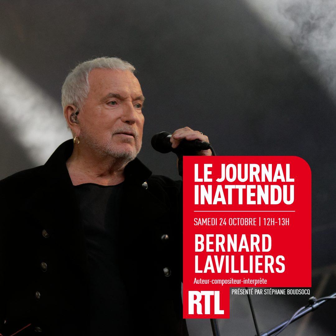 RTLFrance's tweet photo. 📻🗞️🗣️🔴 Demain, samedi 24 octobre, #BernardLavilliers sera l'invité de @Stephbou08 de 12h à 13h dans #LeJournalInattendu sur #RTL ! https://t.co/UTbYiCzspZ