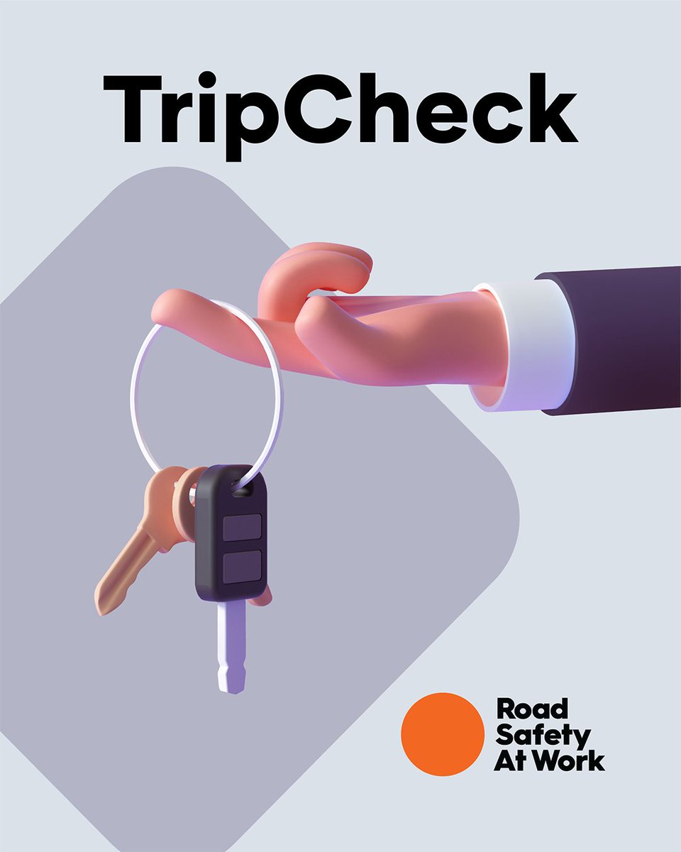 RoadSafeAtWork's tweet photo. Have you used our TripCheck tool? It only takes a few minutes to complete and helps you reduce the risks associated with driving for work. Try it out! 
https://t.co/PBHiIlLCVY https://t.co/PGVCnkGmaA