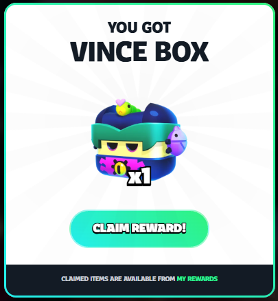 Dcmat's tweet photo. We reached 1000 scans, so here's the giveaway for the Brawl Stars community! 🎁

To participate for an extra x1 Vince Box:
👥 Follow @Dcmat 
🔁 Repost / Retweet
💭 Comment

Winners in 24 hours! https://t.co/HnBjJ4f8ue