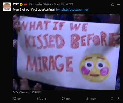 CS2Limitless's tweet photo. CS2 intern used to be cool https://t.co/XQQ4pVE2XR