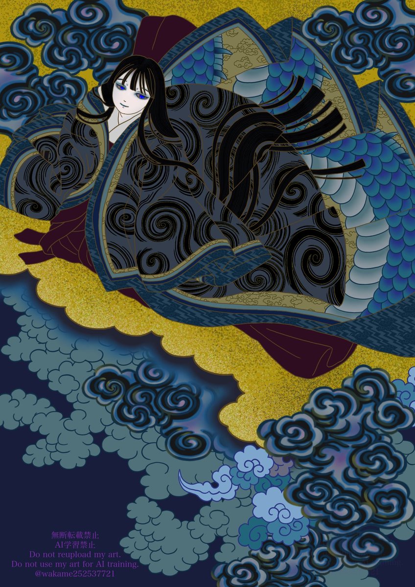 wakame252537721's tweet photo. #私はこういう絵師です見た絵師全員参加 

オラの超キュート和風イラストを見てくれないか https://t.co/ADCXTFUo3b