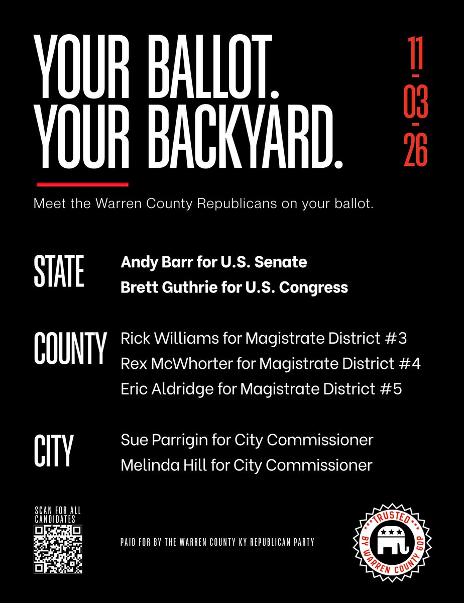 WarrenGOP's tweet photo. When Republicans don't vote, Democrats get elected. Don't skip voting, folks! #majoritywins #warrencountygop #GetOutTheVote! https://t.co/B2A3OrUuRf