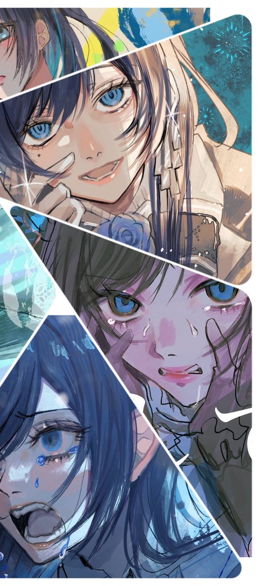 tosemc2's tweet photo. #Adoart
#Ado24thbirthday 

おめでとうございます💙🥀
今までたくさん描いてきたAdoさん！
これからも感情的な歌声をきけるのをたのしみにしています！ https://t.co/OR0NVP9uvm