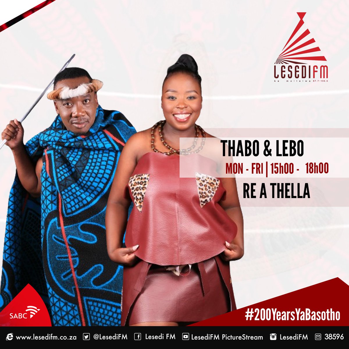 MolemoThib73577's tweet photo. Afternoon drive #BundleOfJoy le Lebza Ngwana Moela ke Friday re kwala beke le sebeditse basotho ba heso LEMOLYZINGBOY 88.4 Mohlakeng West Rand re mametse till 6pm.
@LesediFM
@Thibos_Mokone
@leemaoela1
#ReyaTellaDrive
#KeMollelwa
RADIO IS RADIO IS THE THEATER
๐ป๐ฅ๐ถ๐๏ธโจ๐ง๐ฟ๐ฆ๐ป https://t.co/rS137v8RdC