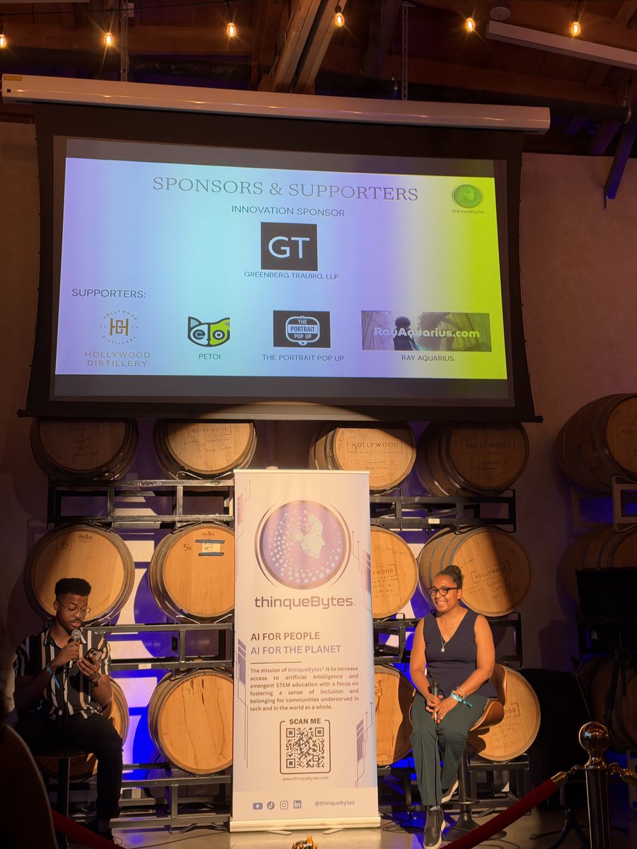 GT_Law's tweet photo. Greenberg Traurig sponsored an AI and robotics event supporting thinqueBytes® and co-hosted a gathering for defense and deep-tech leaders during LA Tech Week.
#GTLosAngeles #LATechWeek #ArtificialIntelligence #AI https://t.co/uUuebKOoez
