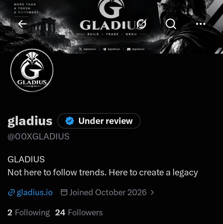 00XGLADIUS's tweet photo. Ggladius 
We are still under review on twitter https://t.co/IOHTOBPG4N